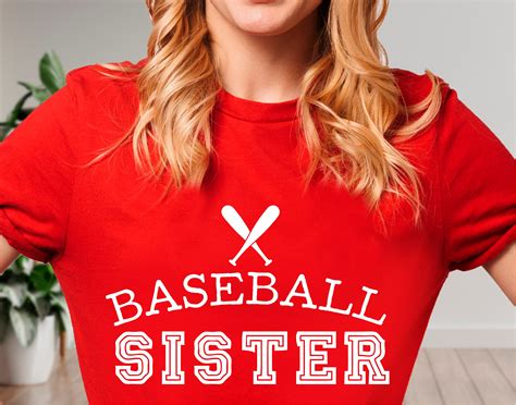 Baseball Sister Svg Png Pdf  Eps Baseball Life Svg Baseball Lover