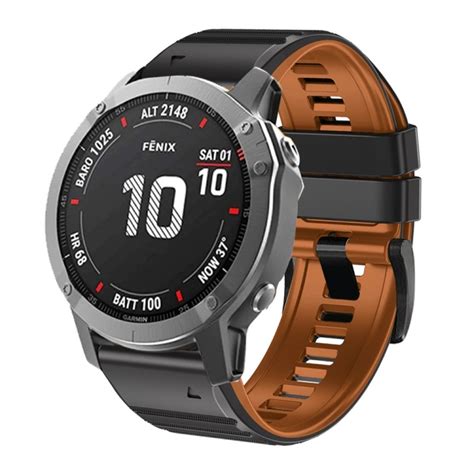 Garmin Fenix X Etc Klockarmband Svart Teknikdelar Se