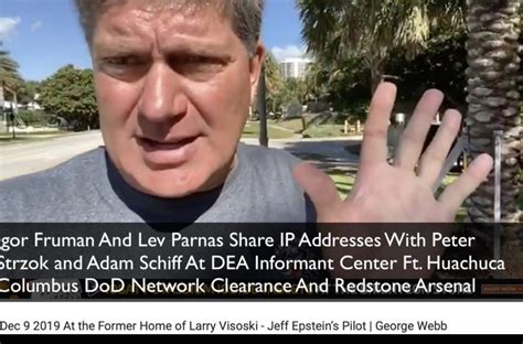 George Webb Investigative Journalist On Twitter Lots Of Ties With