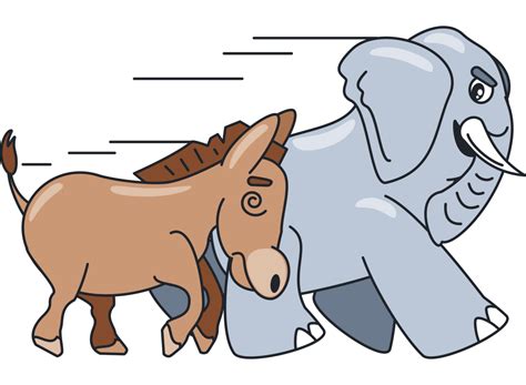 democrat and republican mascot in competition 49015293 PNG