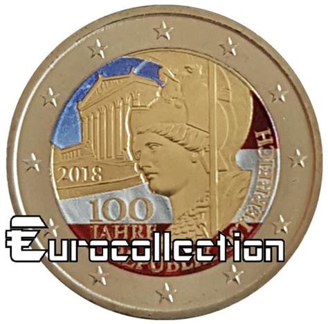 2 Euro Autriche Couleur Eurocollection