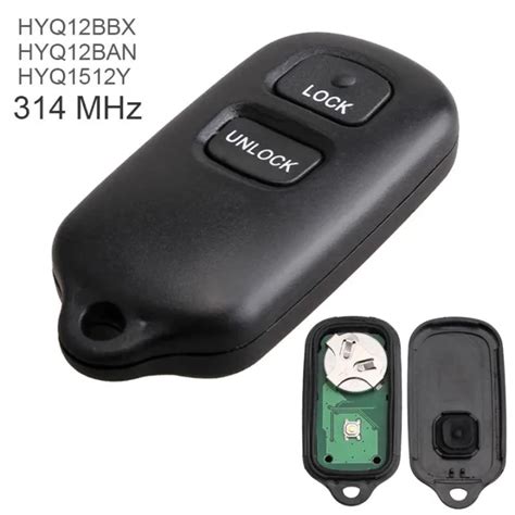 314MHz 3 Buttons Keyless Uncut Flip Remote Car Key Fob HYQ12BBX