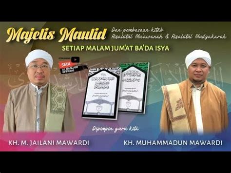 Live Majlis Ta Lim Menuju Haul Ke Abuya Prof Dr Kh Ahmad