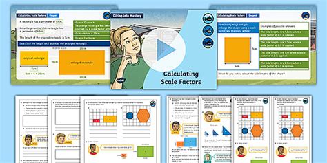 👉 White Rose Maths Compatible Year 6 Calculating Scale Factors