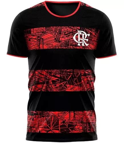 Blusa Do Flamengo Dry Fit Estampada Para Jogo De Futebol Frete Grátis