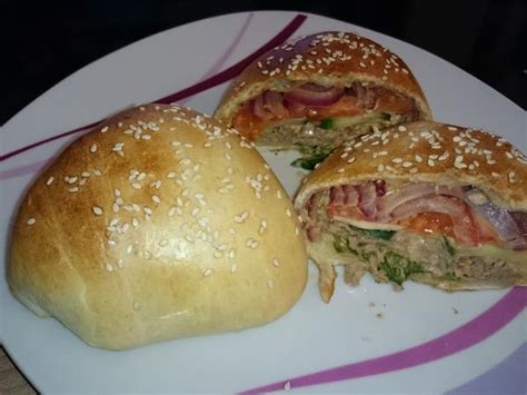 Gef Llte Burger Br Tchen Rezept Mit Bild Kochbar De