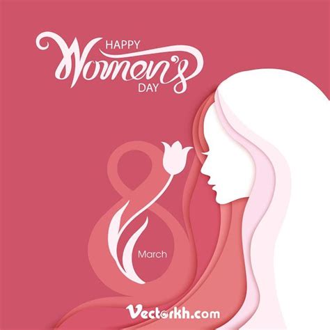 Women S Day Vector Happy Women S Day Poster Free Vector Template By Ift Tt