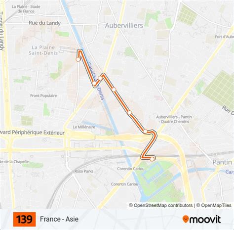 Route Schedules Stops Maps France Asie Updated