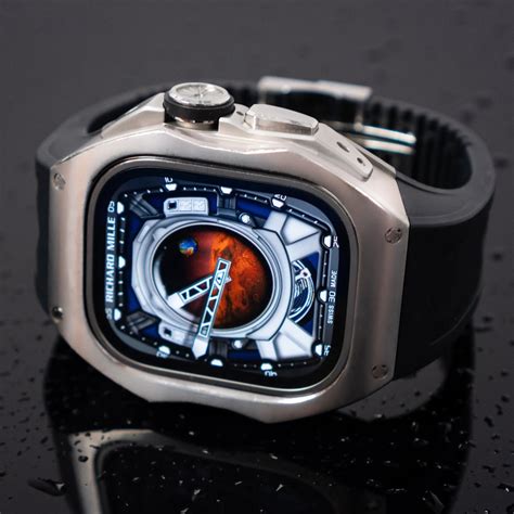 The Best Luxury Titanium Apple Watch Ultra Case Retrofit Kit Otofly