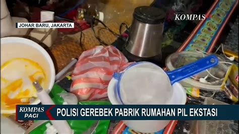 Polisi Berhasil Ungkap Dapur Produksi Narkoba Rumahan Di Permukiman