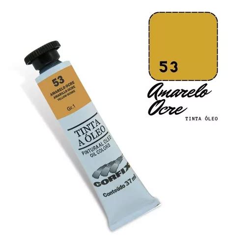 Pintura al óleo 37 ml G1 053 Yellow Ocre Corfix MercadoLibre