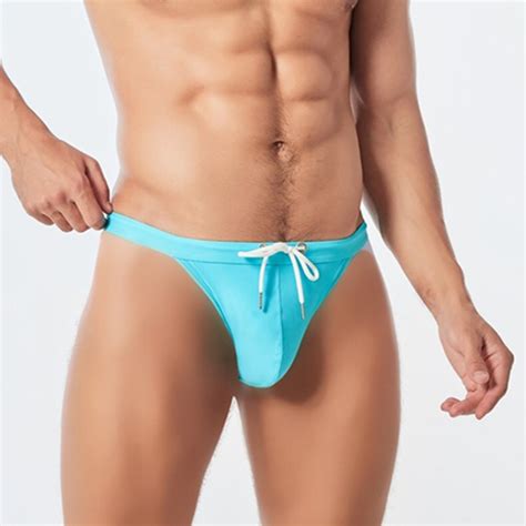 Sexy Mens Swim Briefs Bikini Swimwear Swimming Trunks Beach Shorts Swimsuit EBay