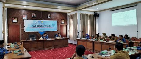 Bidang Humas Diskominfo Selayar Gelar Uji Konsekuensi Informasi Yang