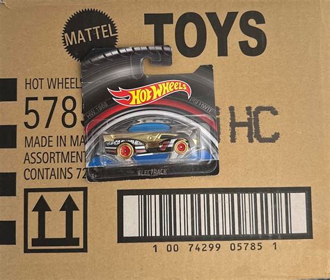 Hot Wheels Electrack Short Card RED LINE RARE Etsy