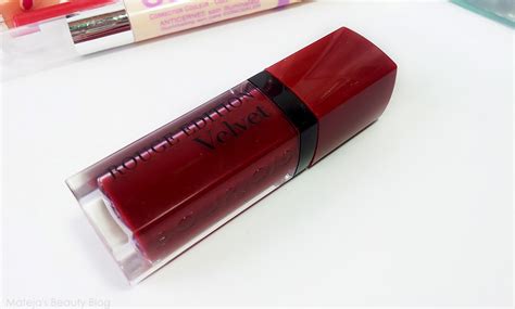 Bourjois Rouge Edition Velvet 08 Grand Cru Mateja S Beauty Blog