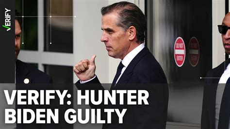 Hunter Biden Found Guilty In Gun Trial What Happens Next Kgw