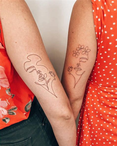 90 Inspiring Sister Tattoo Ideas