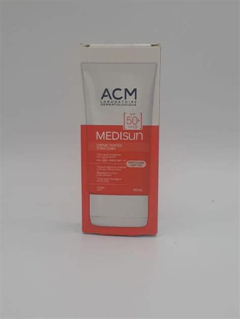 Acm Medisun Creme Protection Solaire Claire Spf Ml Para El Manal