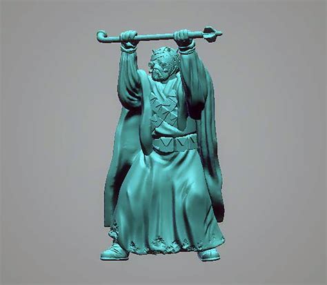 Modèle d impression 3D du guerrier du désert STL