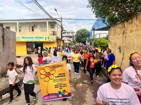 Maio Laranja Governo do Amazonas realiza ações diversificadas nos