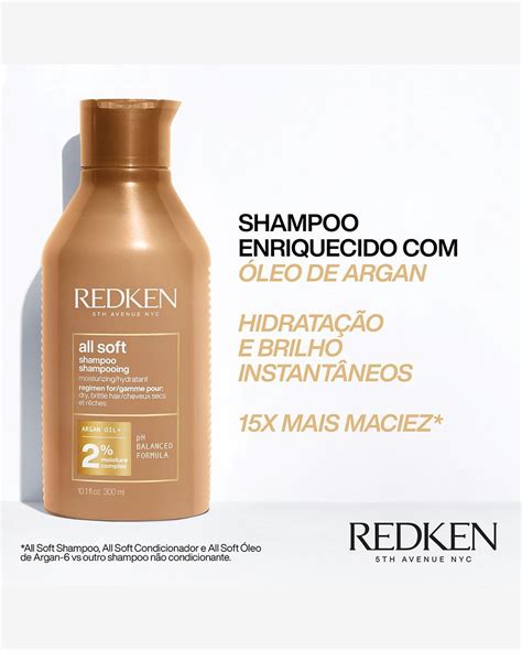 Riachuelo Redken All Soft Shampoo 300ml