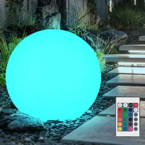 Lampada Da Esterno A Sfera Luci Da Giardino Con Sfere Di Luce Elettrica