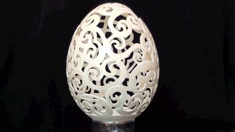 Ostrich Egg Carved YouTube