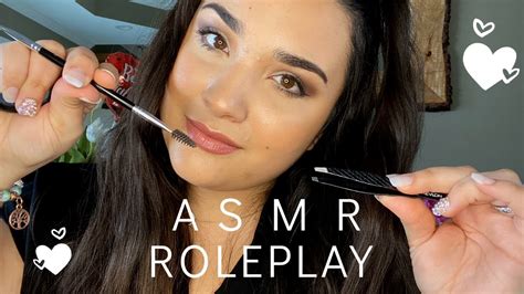 Asmr Roleplay Te Arreglo Tus Cejas 😴 Youtube