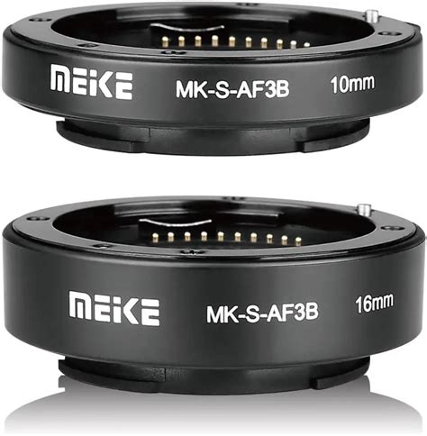 Meike Mk S Af B Af Macro Extension Tube Plastic Bayonet Mm Mm For