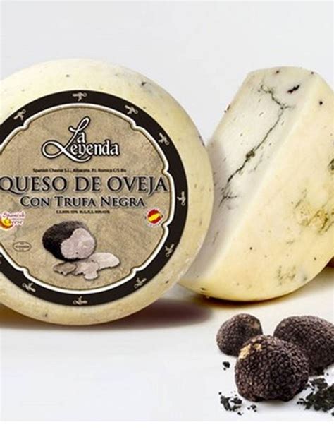 Queso Oveja Con Trufa Negra 22 89 Lb 1 4 Rueda