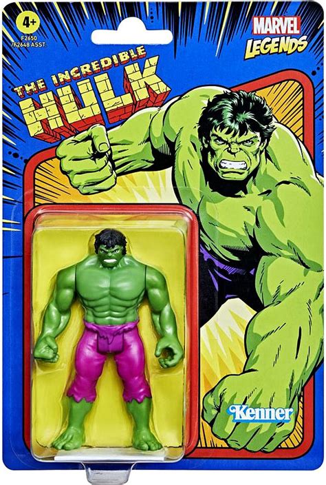 Marvel Marvel Legends Retro Collection Hulk 375 Action Figure Hasbro