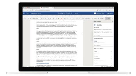 Microsoft Word Usar Inteligencia Artificial Para Mejorar Tu Gram Tica