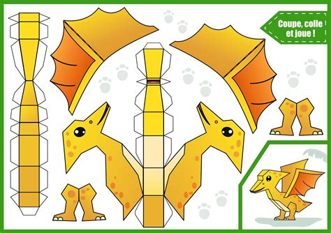 Paper Toy Dinosaure Mod Les Imprimer