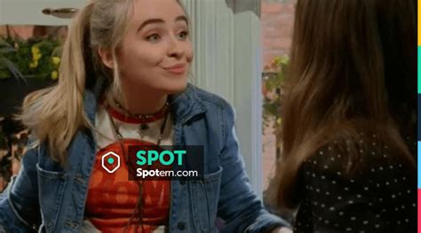 The T Shirt Of Maya Hart Sabrina Carpenter Girl Meets World S3e7