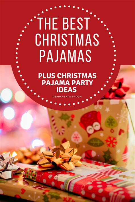 Have A Christmas Pajama Party Christmas Pajamas On Amazon Dear Creatives