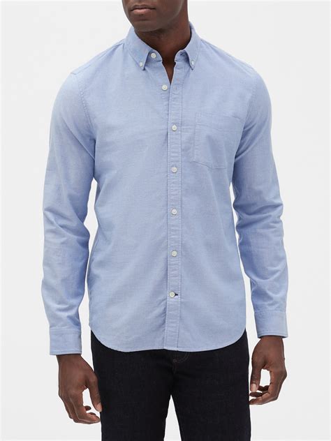 Oxford Shirt In Slim Fit Gap Factory