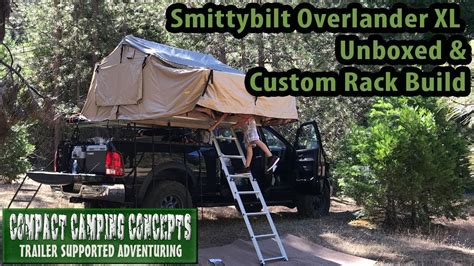 Smittybilt Overlander Xl Delivery And Rack Setup With Compact Camping