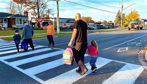 Thorold Students Give New Crosswalk Their Stomp Of Approval INsauga