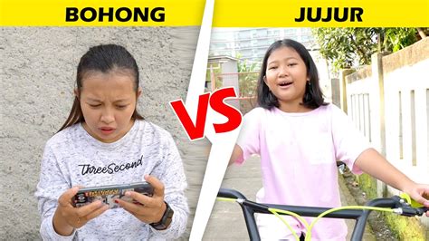 JUJUR VS BOHONG SITUASI LUCU ANEH RERE CHANNEL YouTube