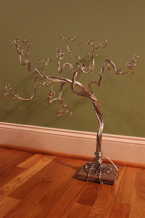 jewelry tree stand necklace organizer bracelet  schenalindley