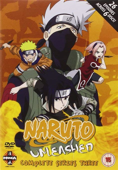 Naruto Unleashed Complete Series 3 Dvd Amazonde Junko Takeuchi