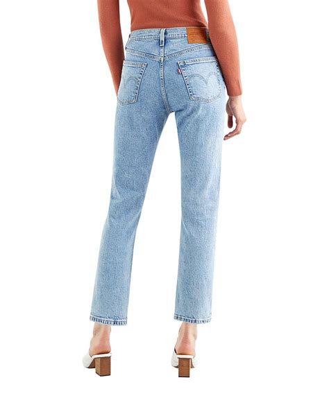 Levis 501 Crop Jeans Mit Hoher Taille In Tango Surge