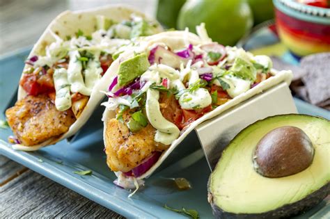 Fish Tacos With Avocado Lime Crema Noah Neighborhood Outreach