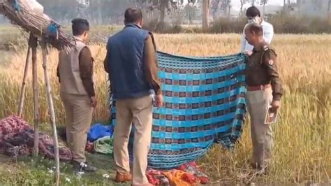 Uttar Pradesh Woman Found Dead Semi Naked Body Recovered From Near