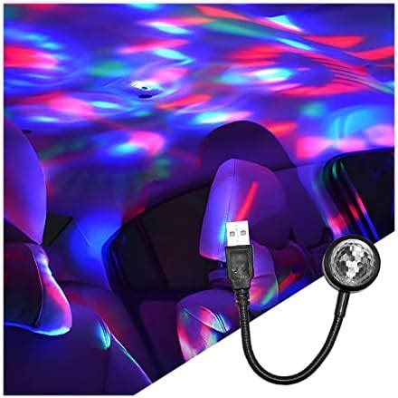 Amazon Usb Star Night Light Projector Car Roof Sound Activated