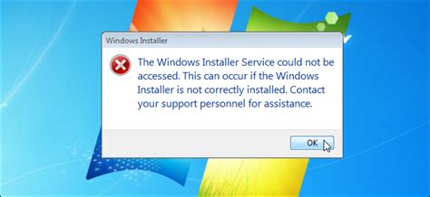 How To Fix The Windows Installer Service Could Not Be Accessed Error In Windows 7