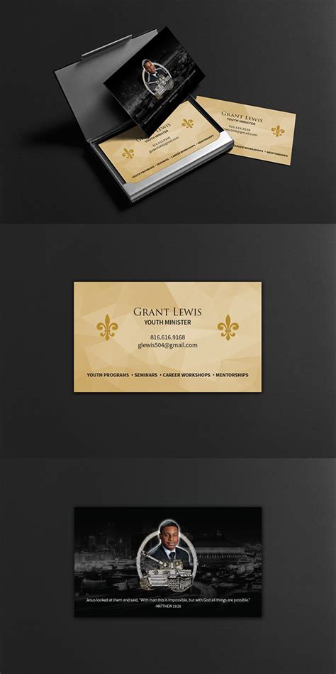 Ministry Business Card Design on Behance