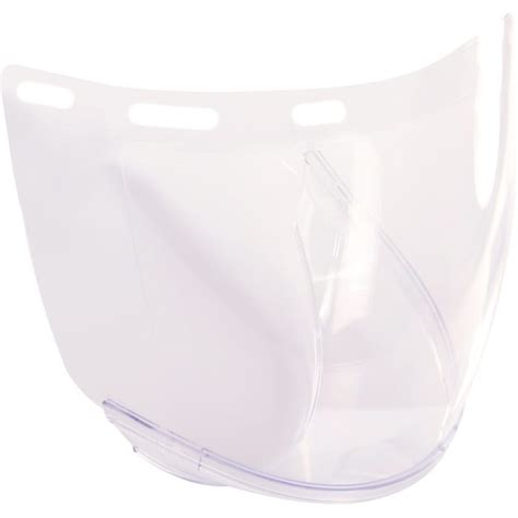 RLY00351 Riley Riley Clear Flip Up PC Face Shield With Chin Guard