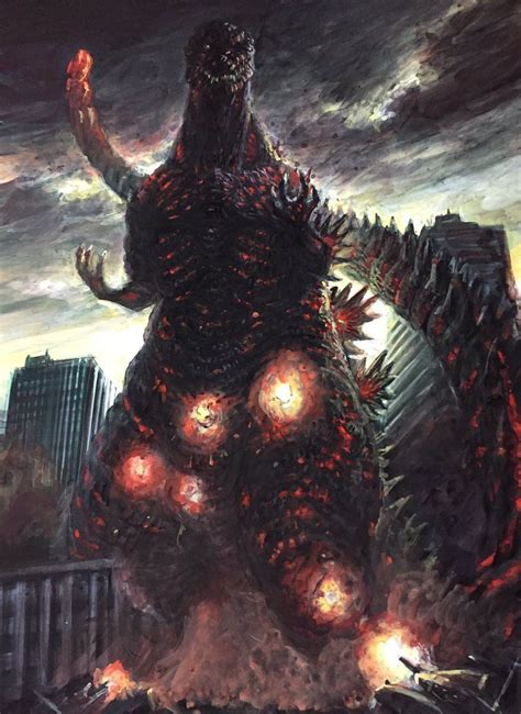 Shin Gojira Wallpaper Godzilla Vs Shin Gojira Poster By