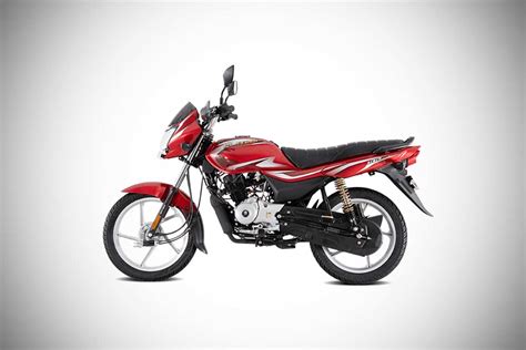 Bajaj Platina 100 Electric Start Cocktail Wine Red Left Side 2021